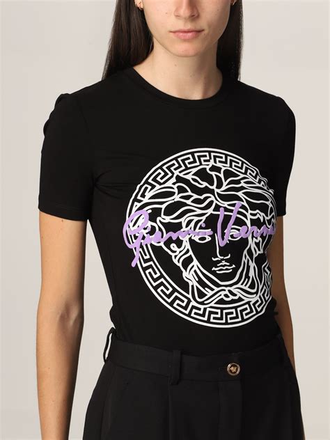 versace t-shirt canada|Versace tee shirts women.